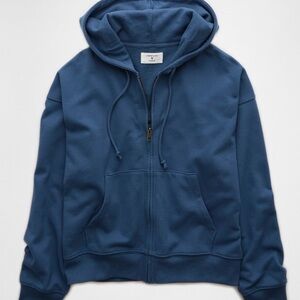 American Eagle Fleece Zip-Up hoodie- sz small
